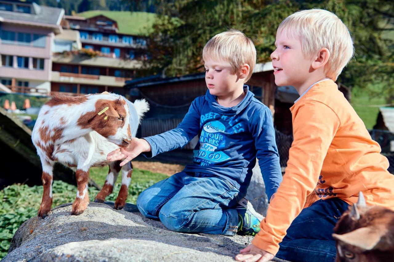 Ferien- Und Familienhotel Alpina Adelboden Buitenkant foto