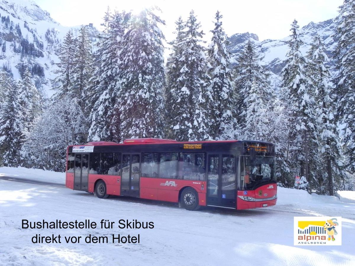 Ferien- Und Familienhotel Alpina Adelboden Buitenkant foto