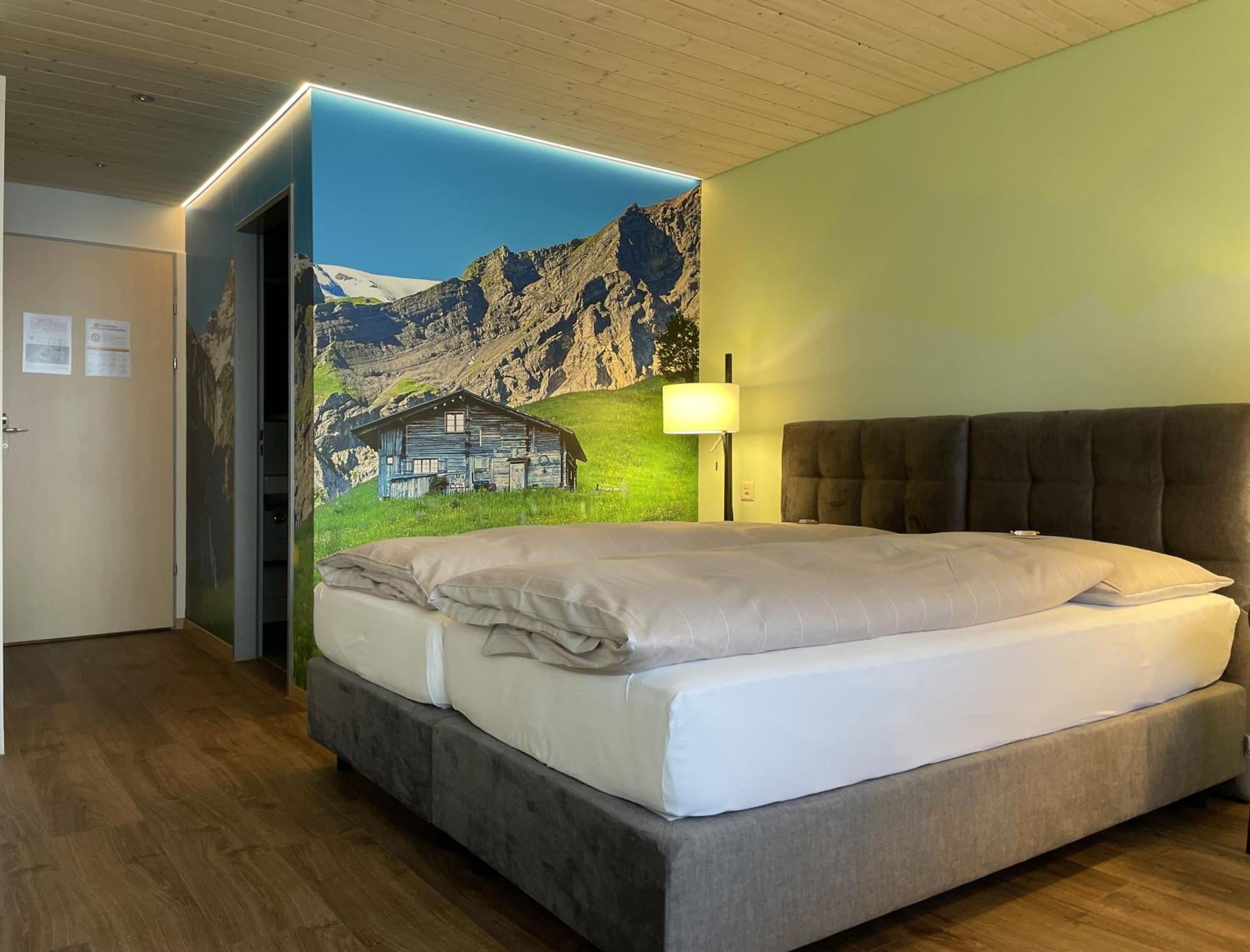 Ferien- Und Familienhotel Alpina Adelboden Buitenkant foto